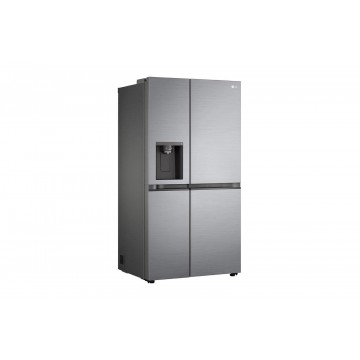 LG GSLV51PZXE Ψυγείο Ντουλάπα Total NoFrost Υ179xΠ91.3xΒ73.5εκ. Inox